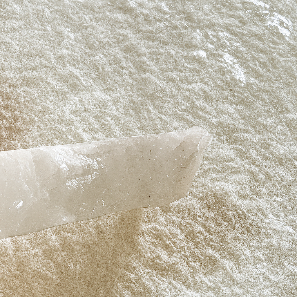 VeloStone™ Crystal White Flexible Natural Stone Wall Panel