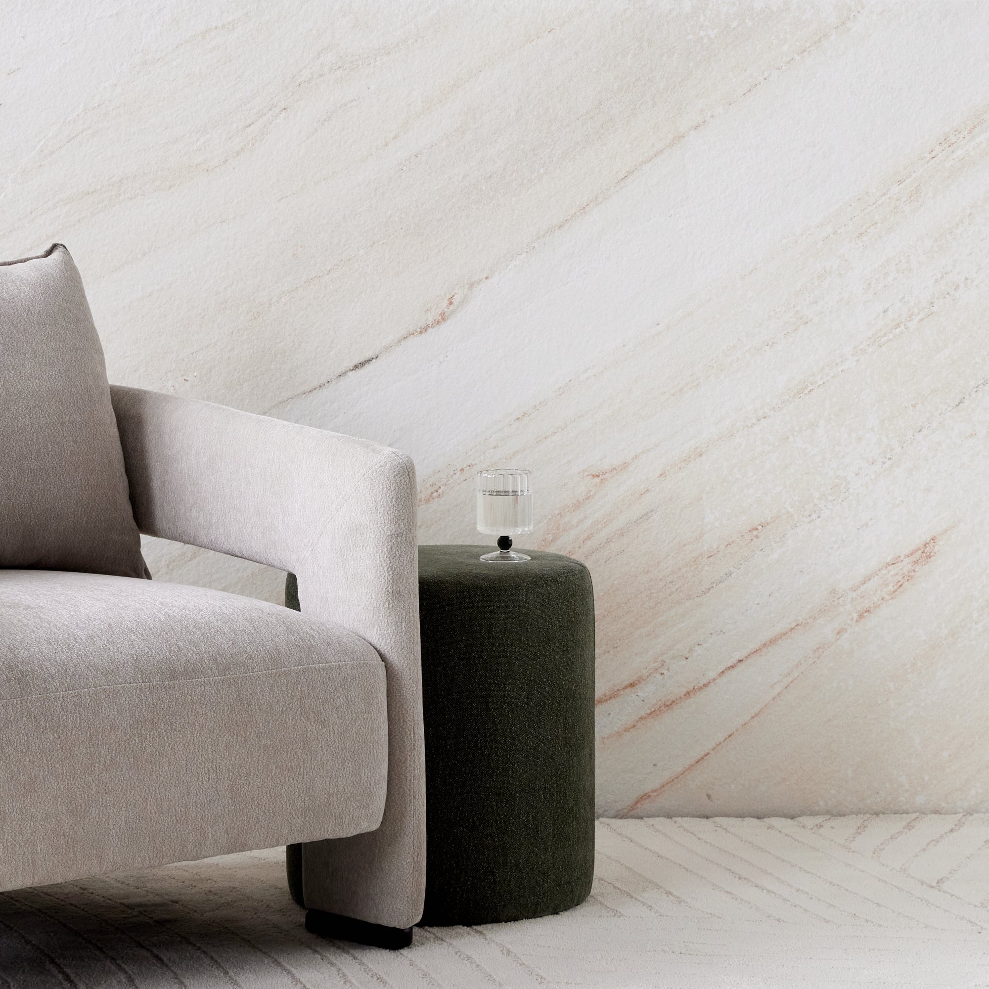 VeloStone™ Palissandro Flexible Natural Stone Wall Panel - 290cmx122cm