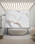 Borghini Calacatta Marble Bathroom Wall Panel - 240cmx120cm