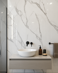 Calacatta Marble Bathroom Wall Panel - 240cmx120cm