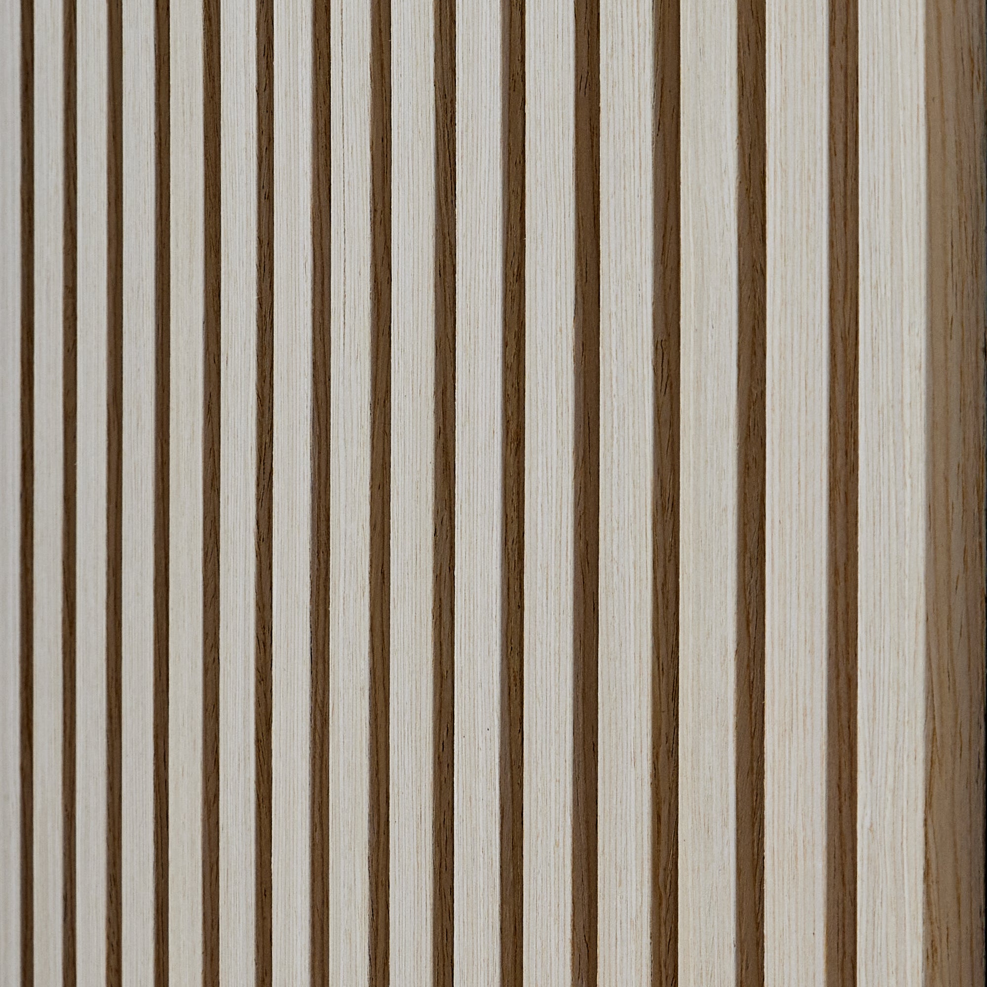 Light Oak Acoustic Slat Wall Panel - 290cmx60cm