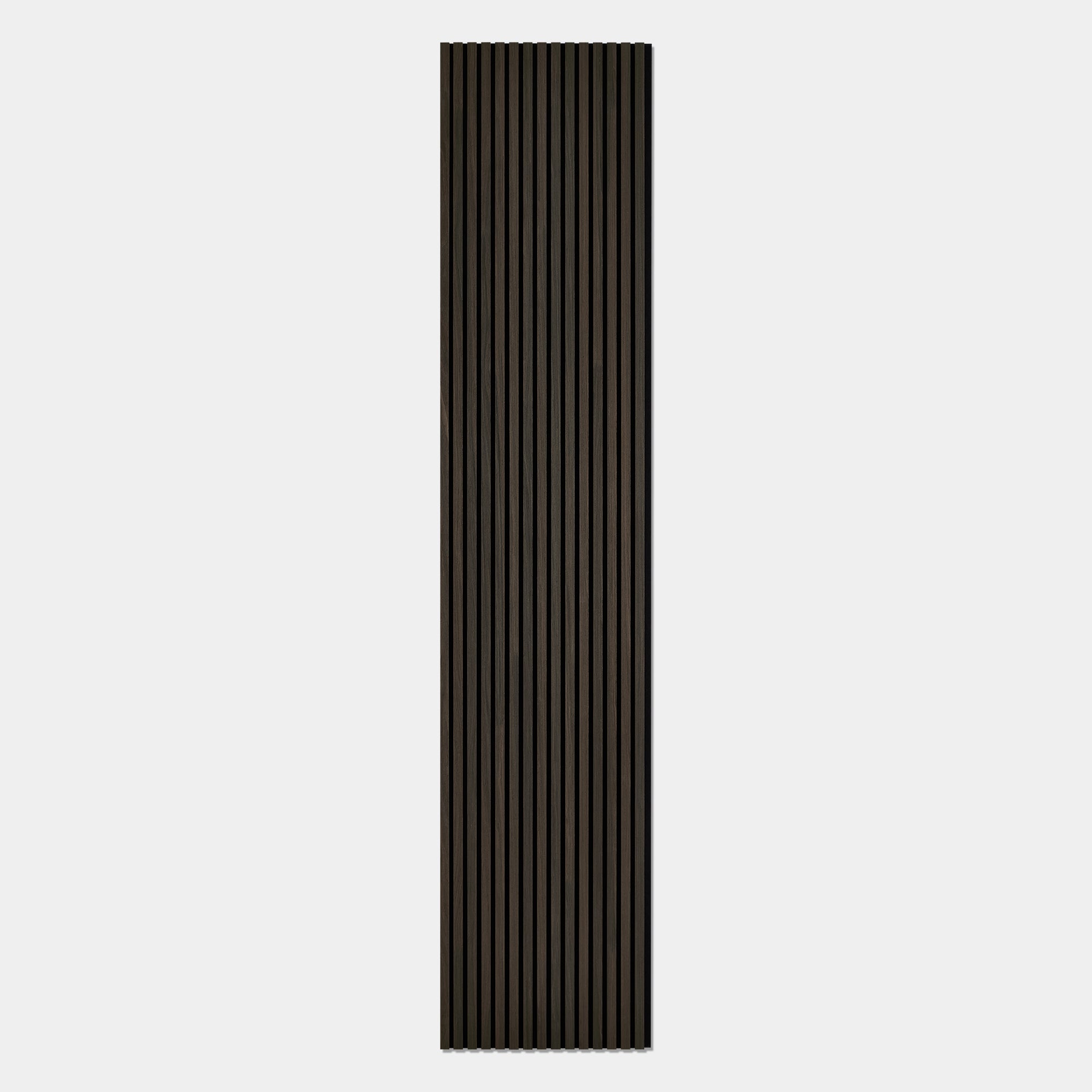 Walnut Acoustic Slat Wall Panel - 290cmx60cm