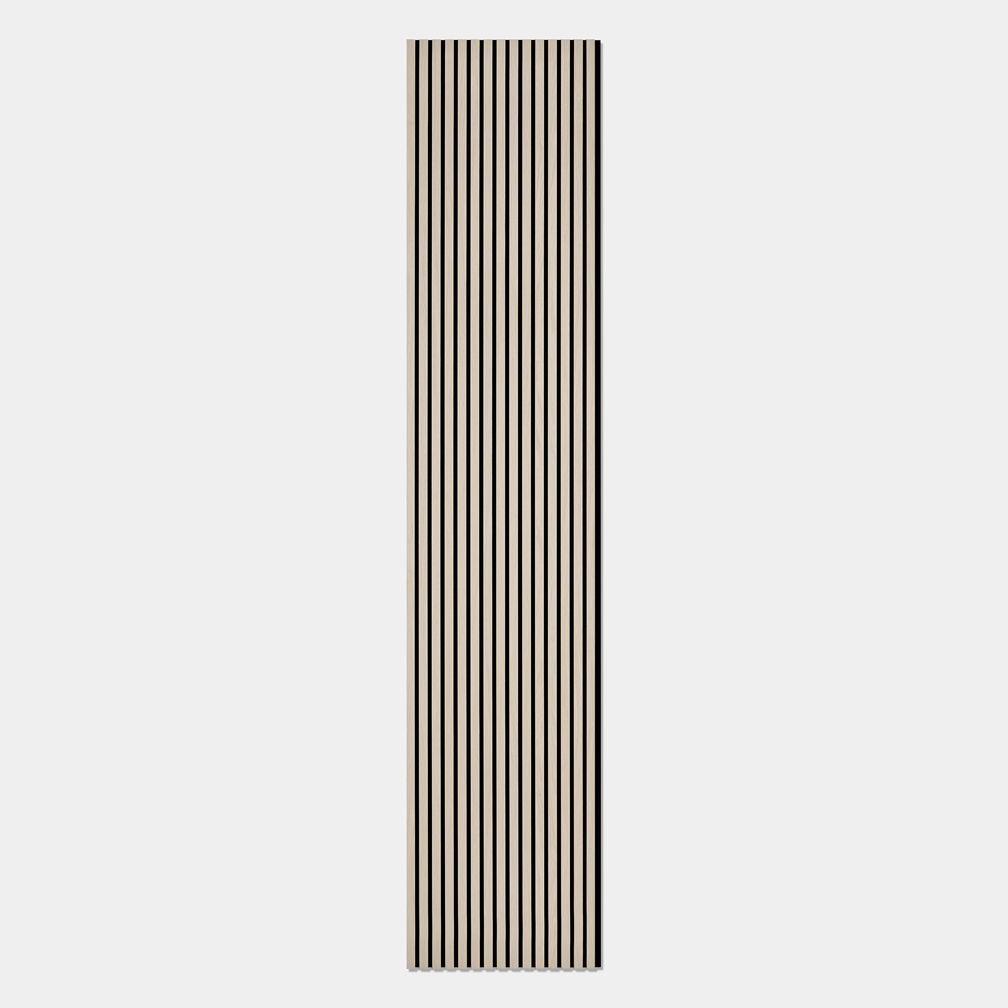 Light Oak Acoustic Slat Wall Panel - 290cmx60cm