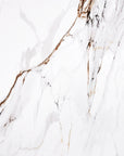 Golden Calacatta Marble Bathroom Wall Panel - 240cmx120cm