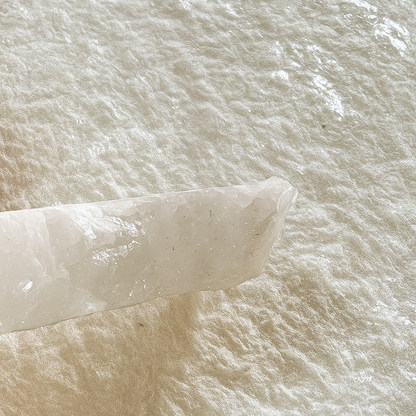 VeloStone™ Crystal White Flexible Natural Stone Wall Panel