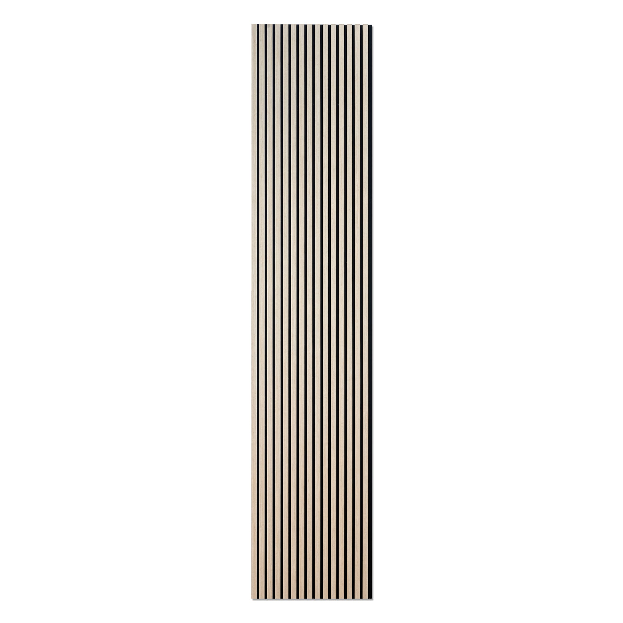Light Oak Acoustic Slat Wall Panel - 290cmx60cm