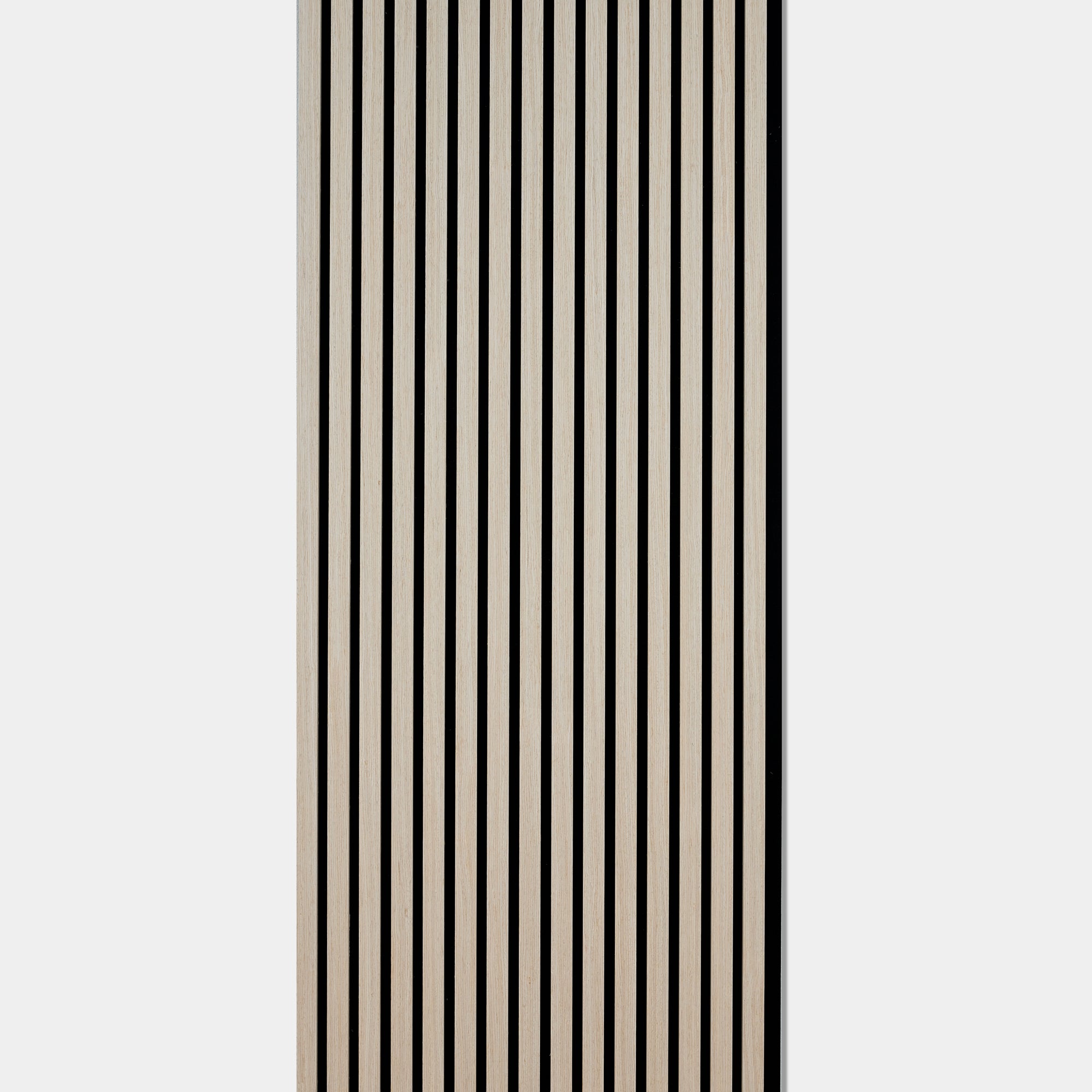 Light Oak Acoustic Slat Wall Panel - 290cmx60cm