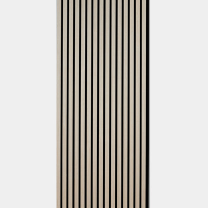 Light Oak Acoustic Slat Wall Panel - 290cmx60cm