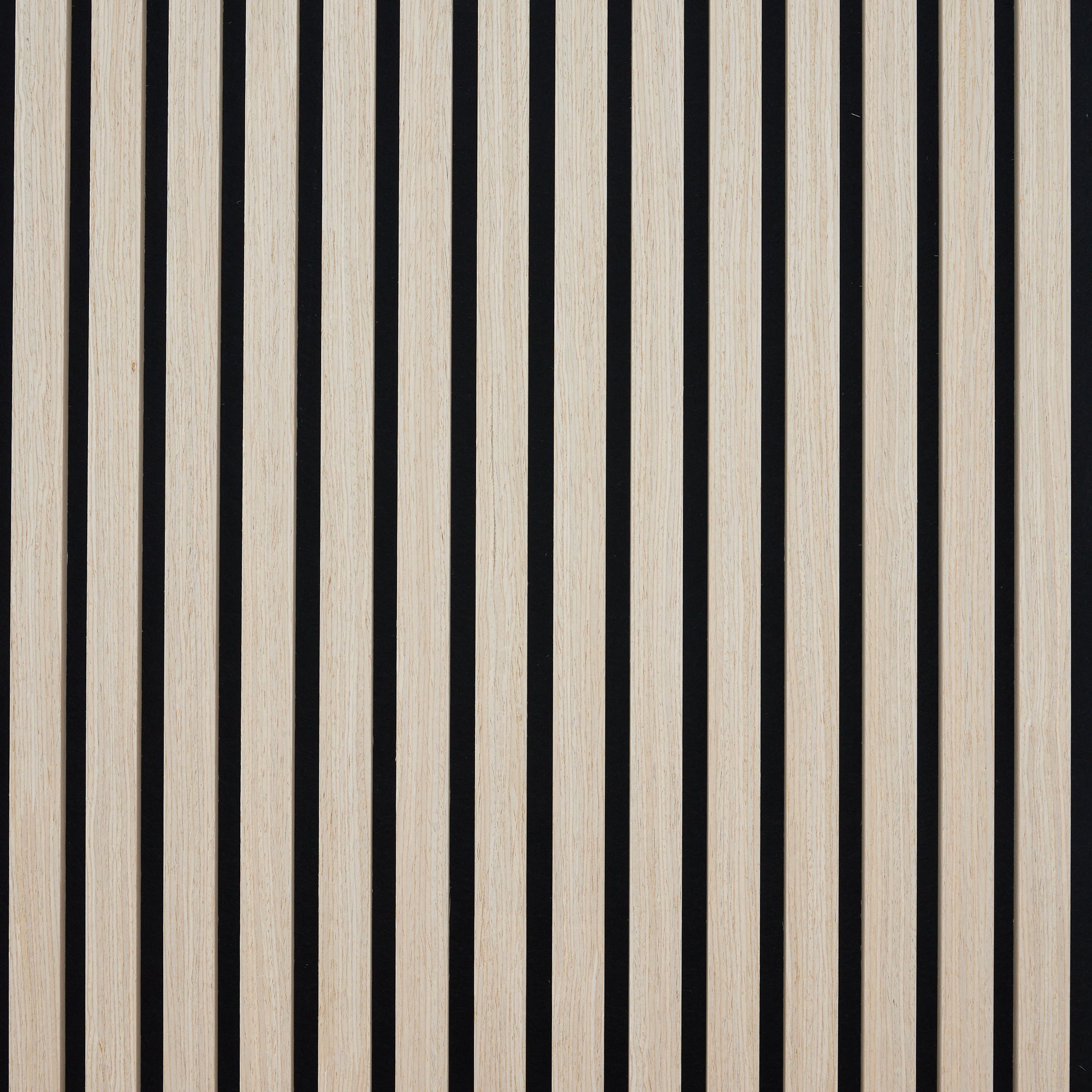 Light Oak Acoustic Slat Wall Panel - 290cmx60cm