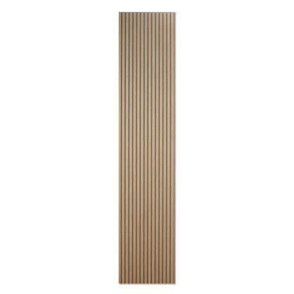 Blonde Oak Acoustic Slat Wall Panel (Beige Felt) - 290cm x 60cm