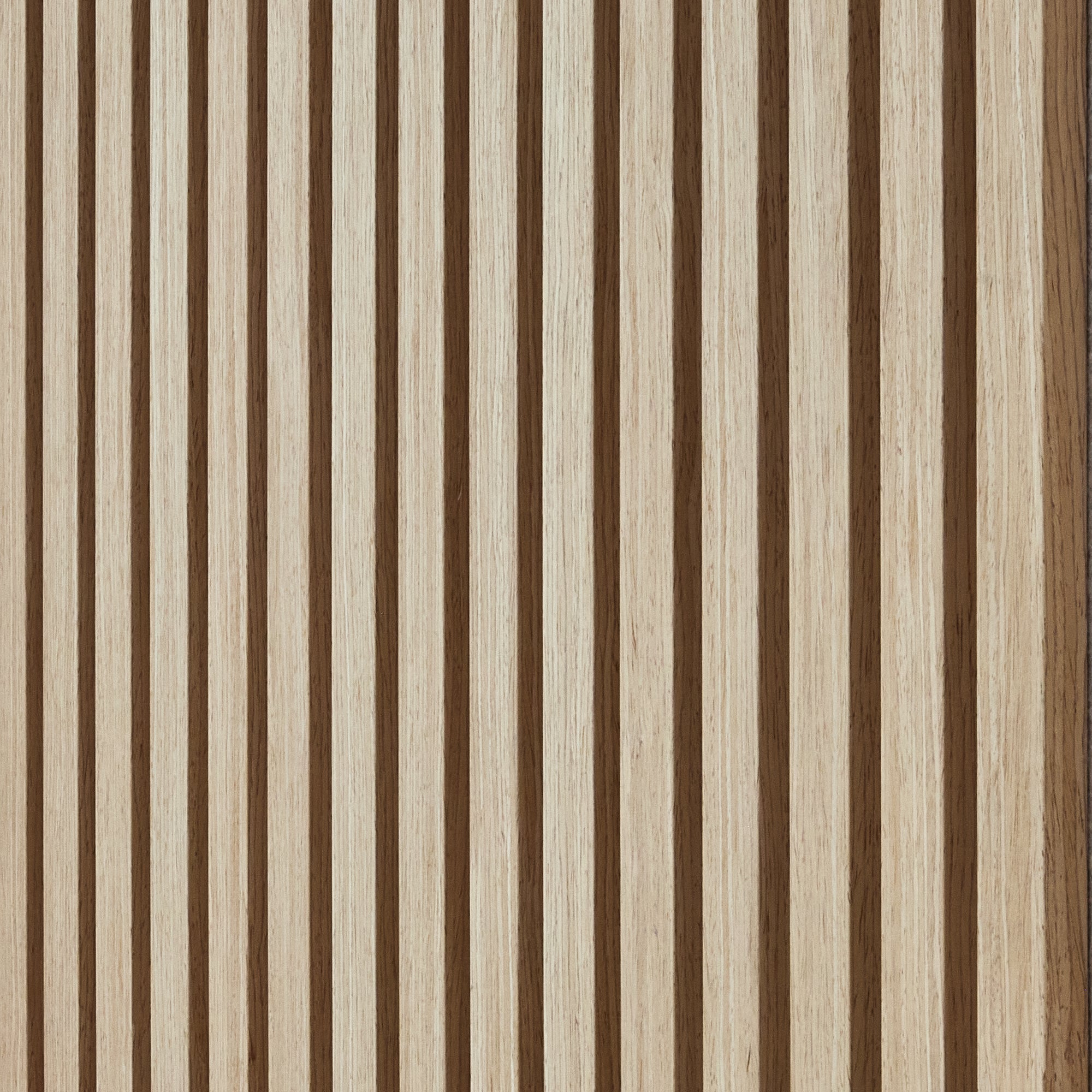 Blonde Oak Acoustic Slat Wall Panel (Beige Felt) - 290cm x 60cm