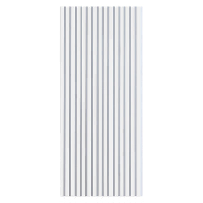Frost White Acoustic Slat Wall Panel (Pure White Felt) - 290cmx60cm