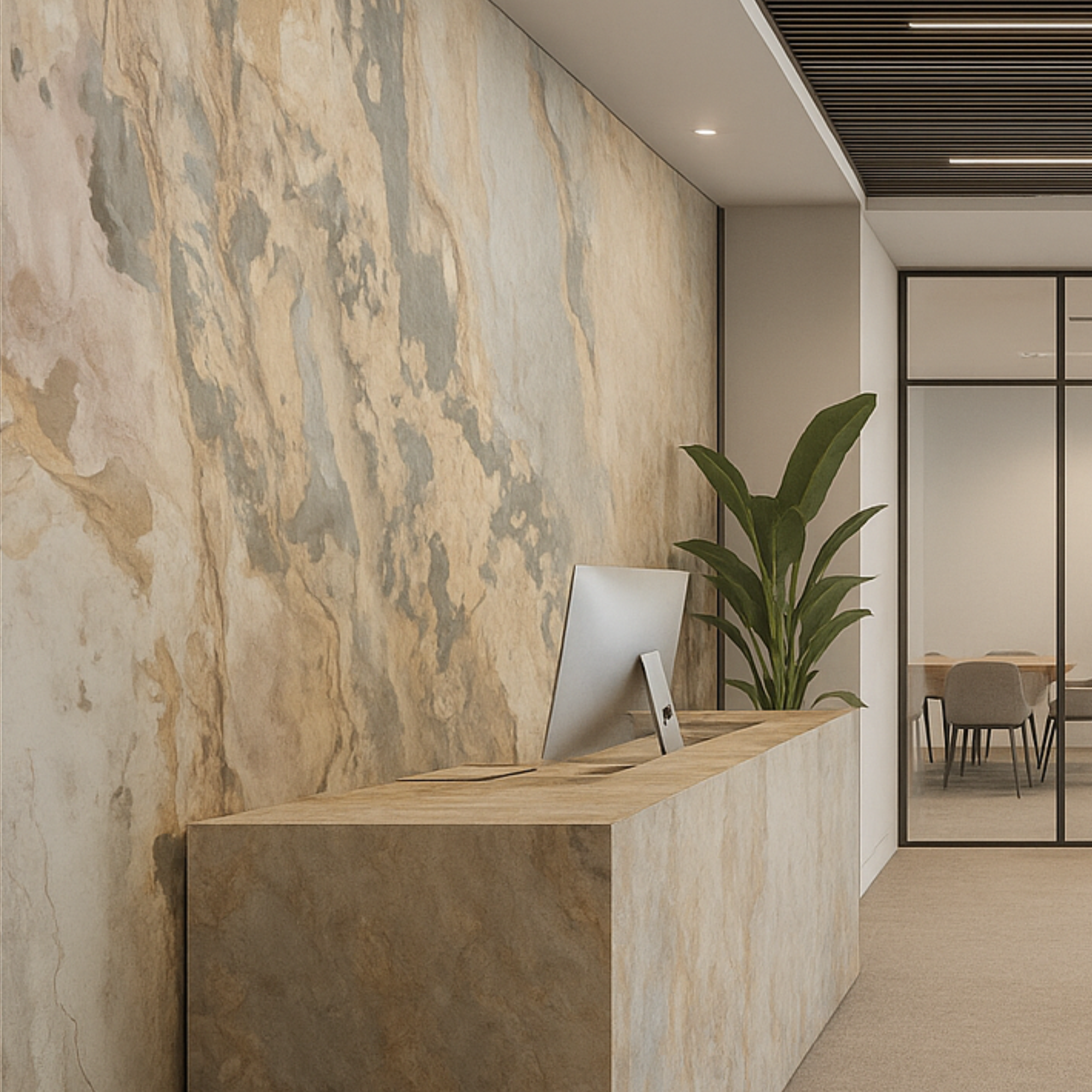 VeloStone™ Indian Autumn Flexible Natural Stone Wall Panel